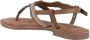 Lazamani Taupe Kralen Sandalen Multicolor Dames - Thumbnail 12