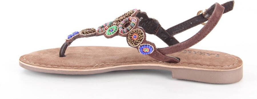 Lazamani Dames Sandalen 75.314 Brown Multi