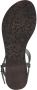 Lazamani Metallic Zilveren Sandalen Gray Dames - Thumbnail 13