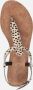 Lazamani Beige Sandalen met Dierenprint Multicolor Dames - Thumbnail 15
