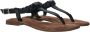 Laza i Sandalen 75.834 Black Zwart Leer LA75834black - Thumbnail 6