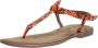 Lazamani Dames sandalen Trendy oranje - Thumbnail 2