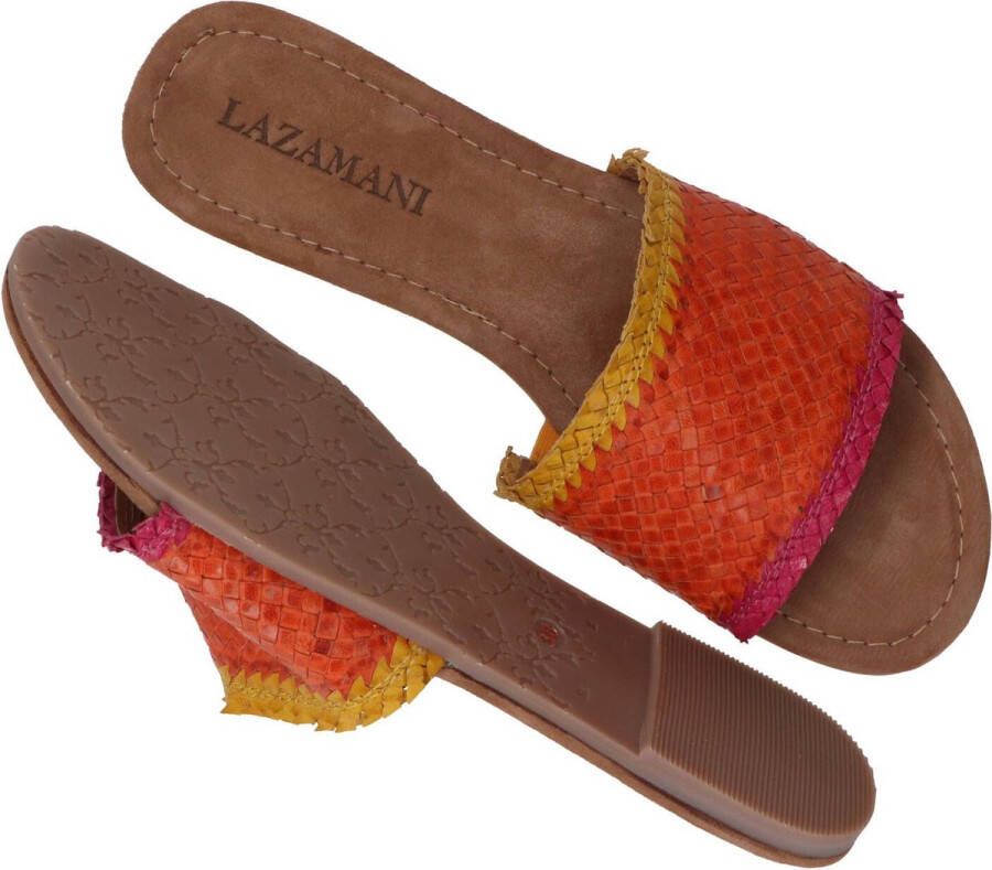 Lazamani Dames Slippers 33.486 Orange