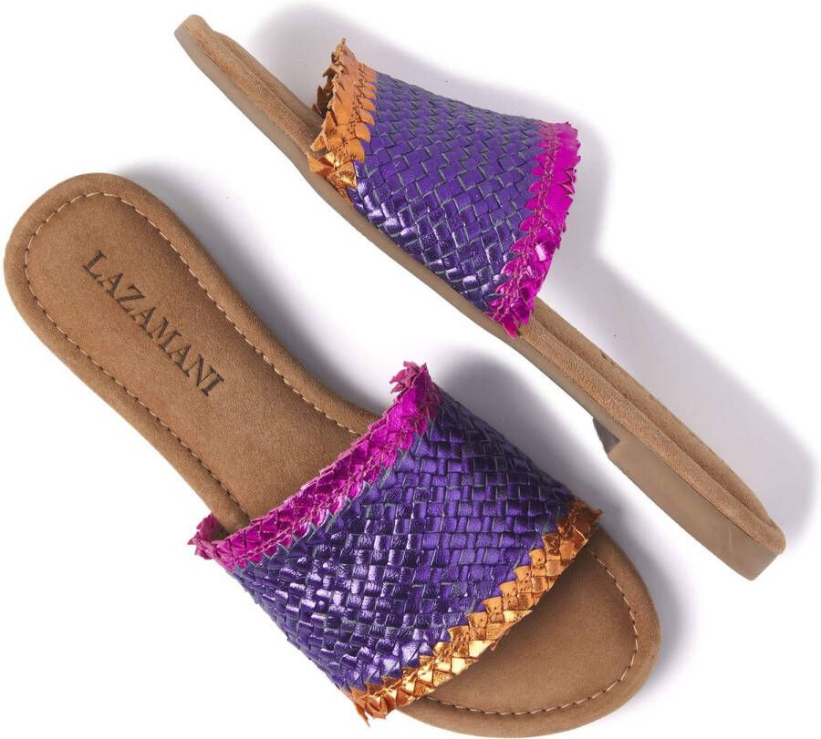 Lazamani Dames Slippers 33.486 Purple