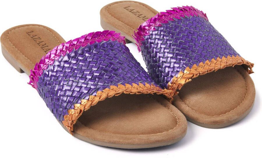 Lazamani Dames Slippers 33.486 Purple