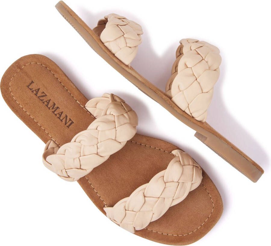 Lazamani Dames Slippers 33.501 Cream