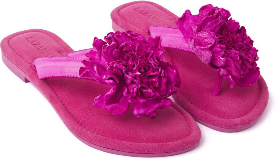 Lazamani Dames Slippers 33.517 Fuxia