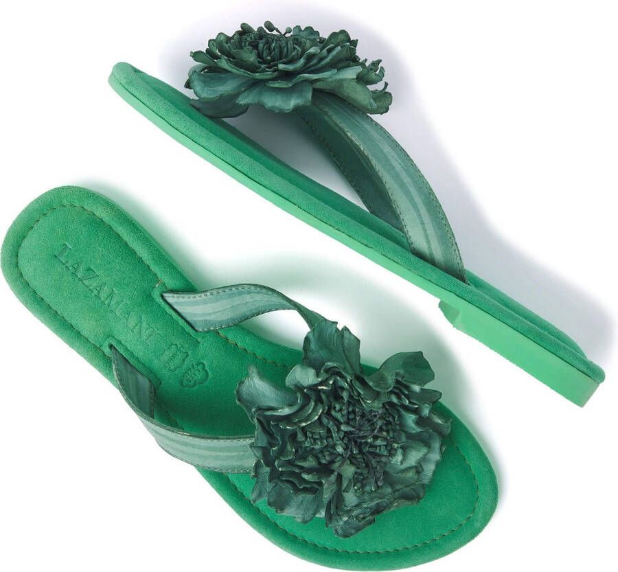 Lazamani Dames Slippers 33.517 Green