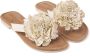 Lazamani Dames Slippers 33.517 Off-White - Thumbnail 4