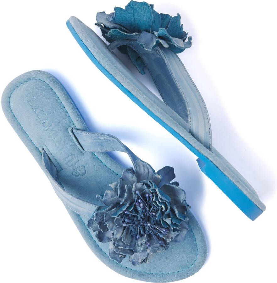 Lazamani Dames Slippers 33.517 Sky Blue