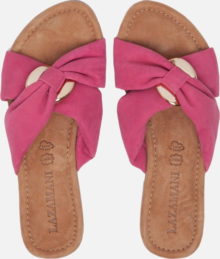 Lazamani Dames Slippers 33.530 Fuxia