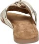 Lazamani Stijlvolle Leren Slippers met Metalen Detail Yellow Dames - Thumbnail 10