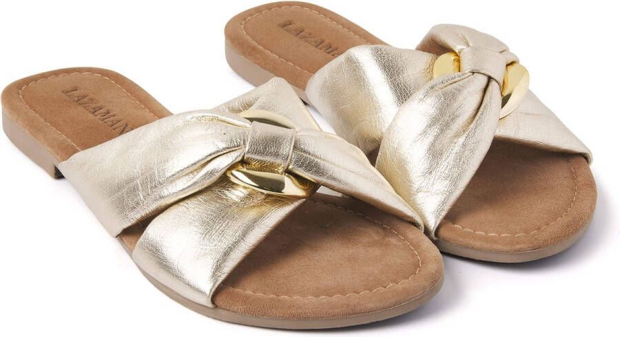 Lazamani Dames Slippers 33.530 Gold