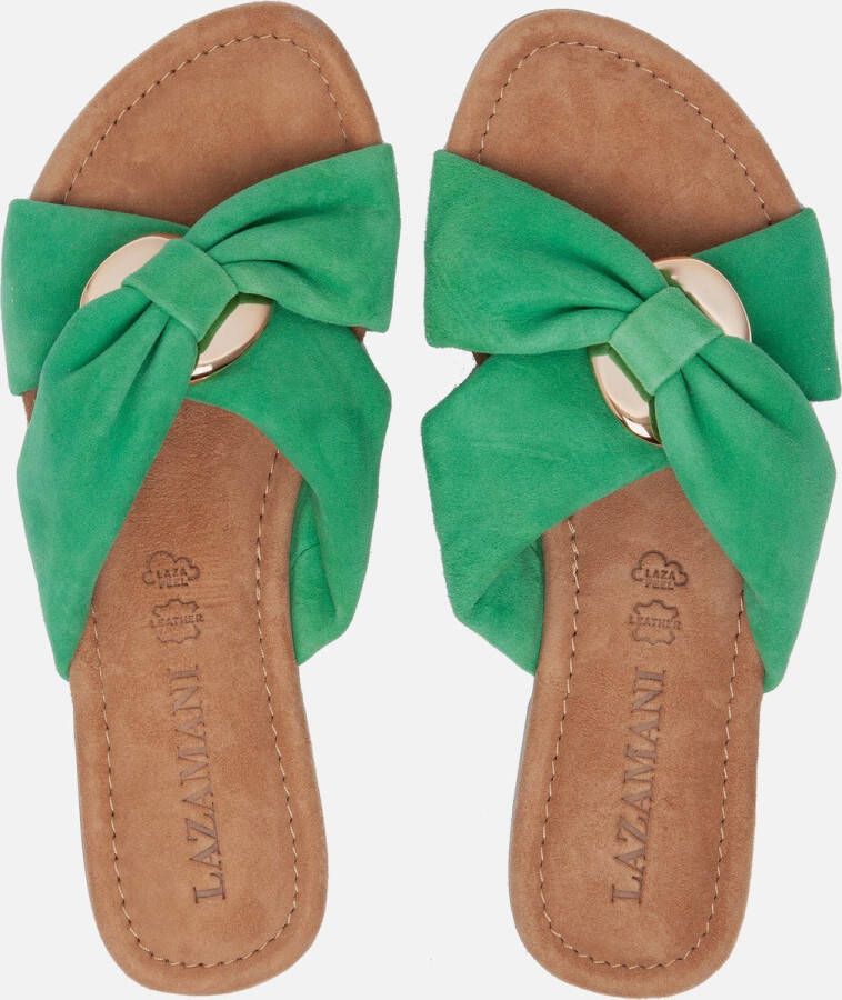 Lazamani Dames Slippers 33.530 Green