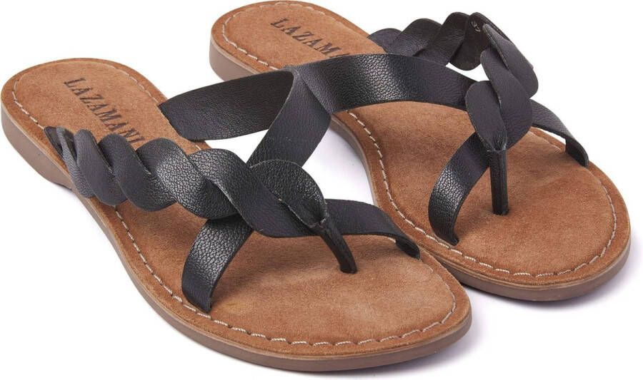Lazamani Dames Slippers 75.283 Black