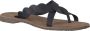 Lazamani 75.283 Ladies Toe Slippers Black - Thumbnail 11