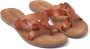 Lazamani Dames Slippers 75.283 Cognac - Thumbnail 15