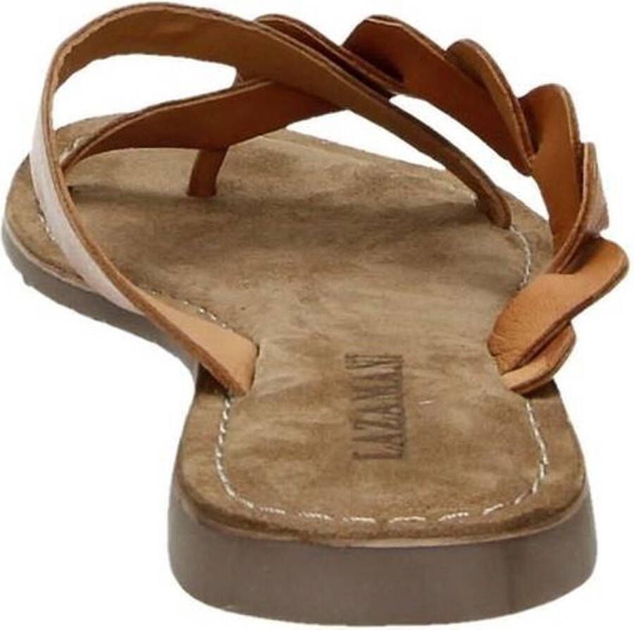 Lazamani Dames Slippers 75.283 Cognac - Foto 5