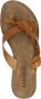 Lazamani Dames Slippers 75.283 Cognac - Thumbnail 9