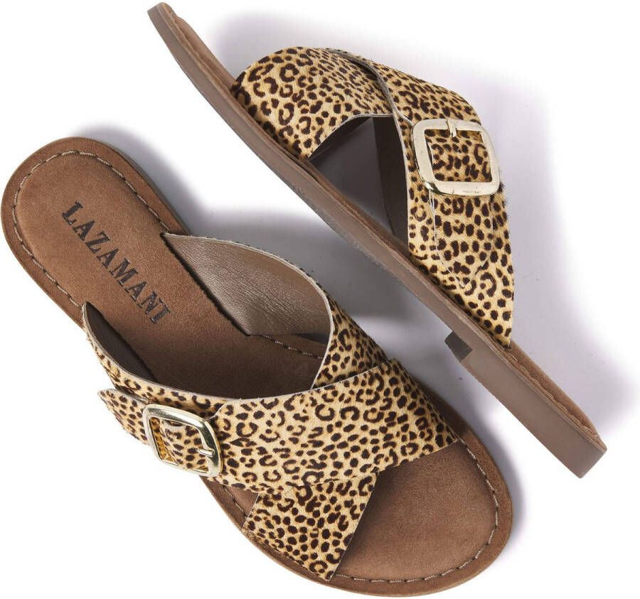 Lazamani Dames Slippers 75.323 Leopard