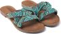 Lazamani Dames Slippers 75.337 Aqua - Thumbnail 2