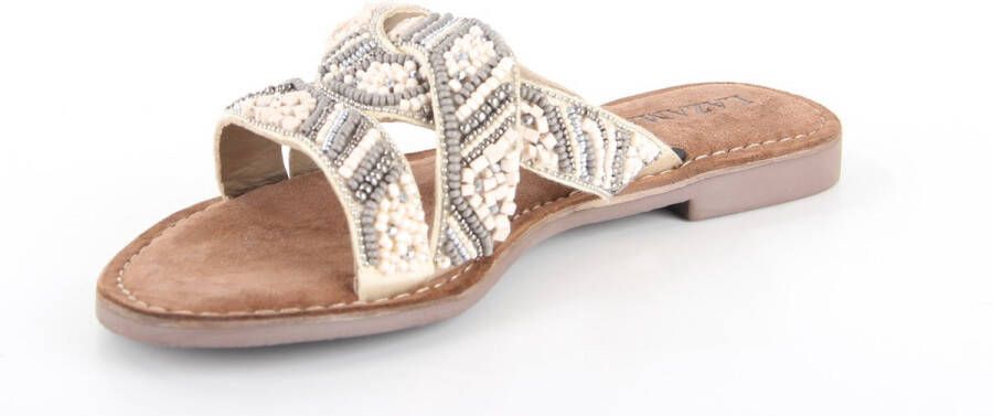 Lazamani Dames Slippers 75.337 Beige