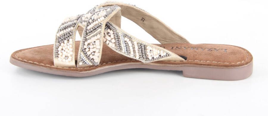 Lazamani Dames Slippers 75.337 Beige