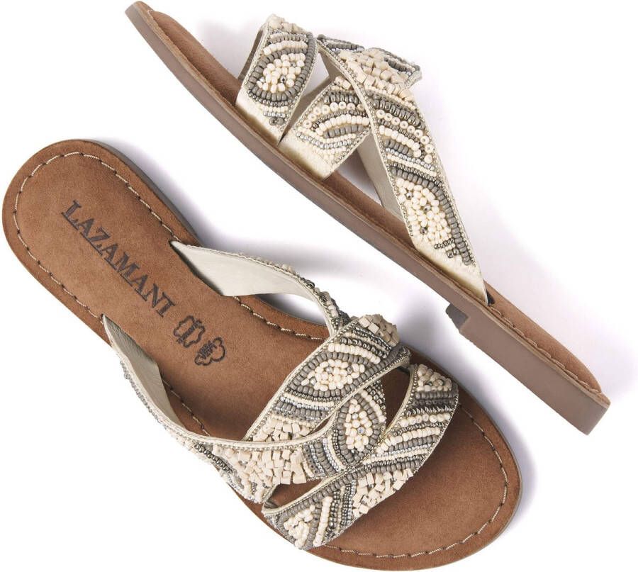 Lazamani Dames Slippers 75.337 Beige