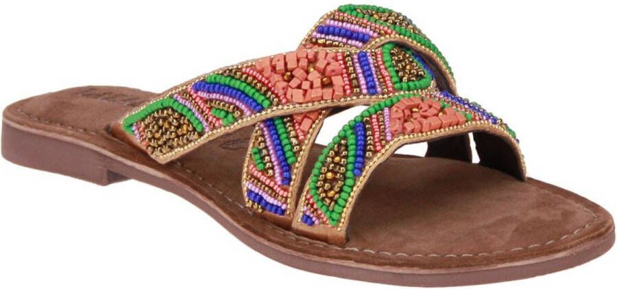 Lazamani Dames Slippers 75.337 Multi