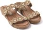 Lazamani Dames Slippers 75.366 Beige - Thumbnail 4