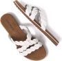 Lazamani Dames Slippers 75.384 White - Thumbnail 5