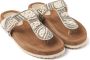 Lazamani Dames Slippers 75.397 Beige - Thumbnail 7