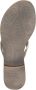 Lazamani Leren versierde teenslipper Beige Leer Teenslippers Dames - Thumbnail 13