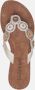 Lazamani Luna Leren Dames Slippers Off-White - Thumbnail 22