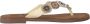 Lazamani Luna Leren Dames Slippers Off-White - Thumbnail 27