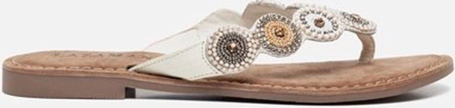Lazamani Dames Slippers 75.451 Off-White