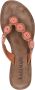 Laza i Slippers 75.453 Orange Oranje Leer LA75453orange - Thumbnail 9