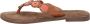 Laza i Slippers 75.453 Orange Oranje Leer LA75453orange - Thumbnail 10
