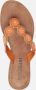 Laza i Slippers 75.453 Orange Oranje Leer LA75453orange - Thumbnail 12
