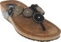 Lazamani 75.455 Teenslippers Dames Black - Thumbnail 2
