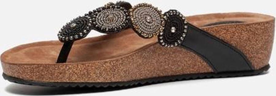 Lazamani Dames Slippers 75.455 Black
