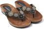 Lazamani 75.455 Teenslippers Dames Black - Thumbnail 7