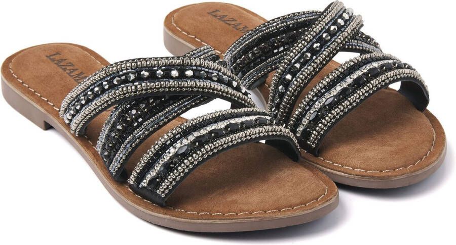 Lazamani Dames Slippers 75.474 Black