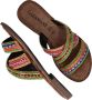 Lazamani Dames Slippers 75.474 Lilac Multi - Thumbnail 5