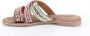 Lazamani Kleurrijke Handgemaakte Zomer Slippers Multicolor Dames - Thumbnail 11