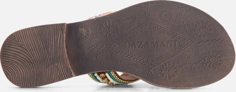 Lazamani Dames Slippers 75.474 Tan