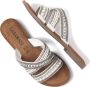 Lazamani Dames Slippers 75.474 White - Thumbnail 8