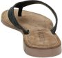 Lazamani 75.481 leren teenslippers met slangenprint zwart - Thumbnail 67