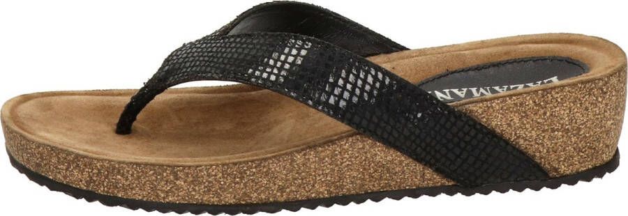 Lazamani Dames Slippers 75.485 Black