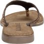 Lazamani Dames slippers Teenslippers cognac - Thumbnail 4